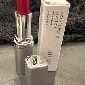 Luxurious Satin Lipstick in Deep Red
